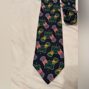 Vintage Robert Talbott for M Goldberg St Patrick’s day tie